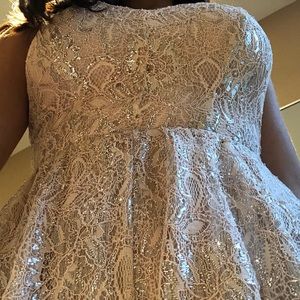 sparkly romper from urban outfitters